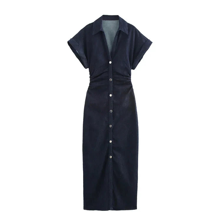 AVERIA SUMMERDRESS - DENIM