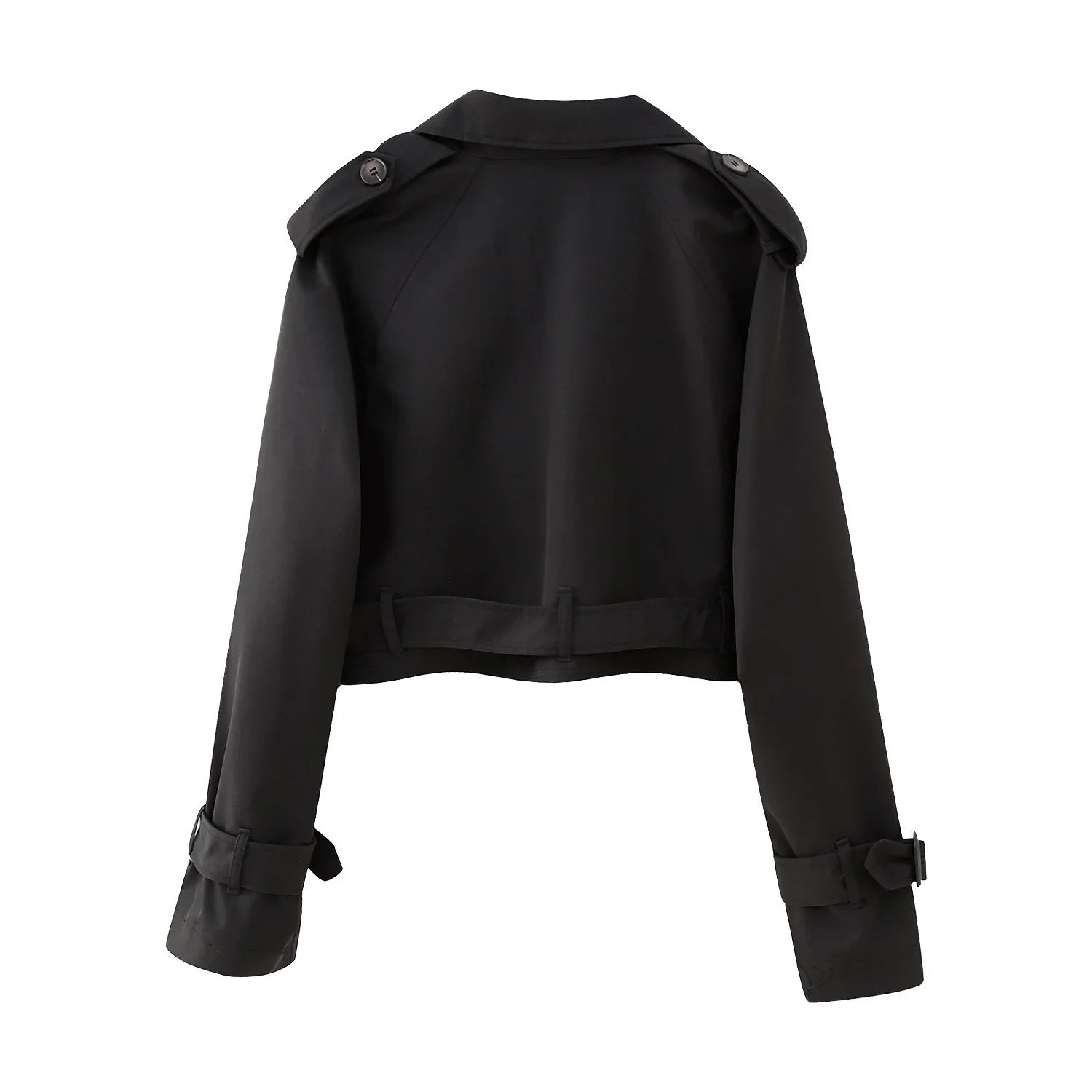 AVERIA - CROPPED TRENCHCOAT