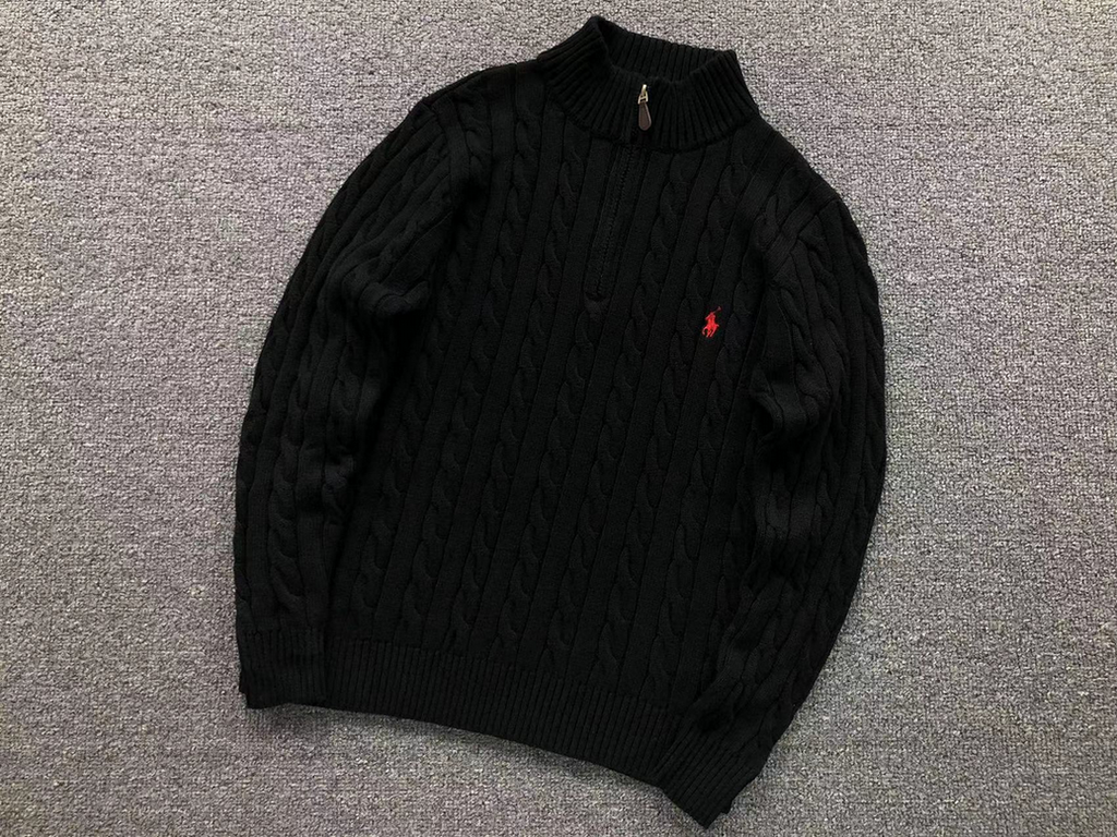 AVERIA - RL KNIT POLO SWEATER